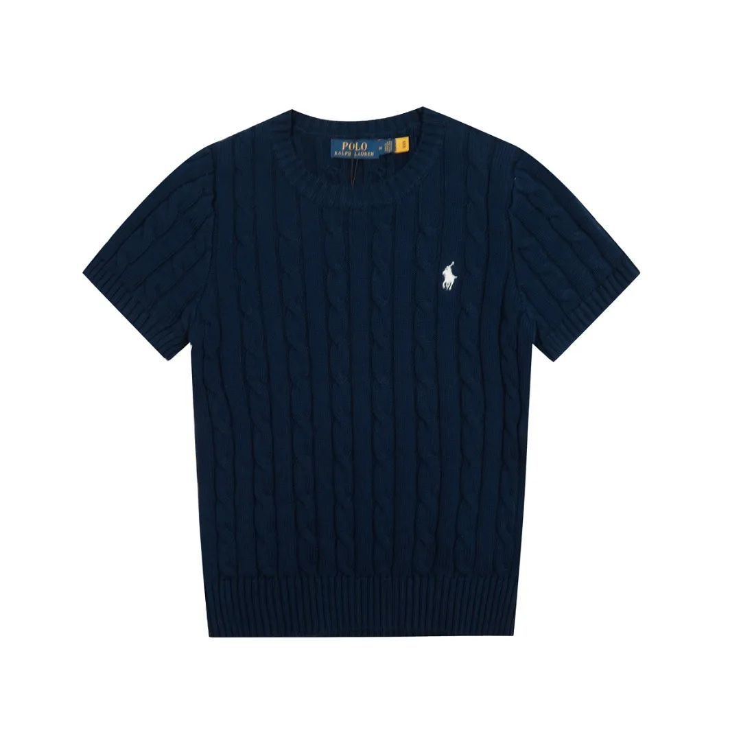 🅿️160 "Top quality" Style number: DS002# (not off the shelves all year round) [Ralph Lauren round neck solid color pony embroidered logo knitted short sleeves] ✅Ralph Lauren classic basic versatile knitted short sleeves for all seasons ✅Main supplier platform live broadcast Wholesale entities Replenish when out of stock Not off the shelves ✅ZP quality 1:1 version Scan the code to enter the GF website Counter quality ✅Detailed quality is the only one in Guangzhou Imported quality cotton yarn, focusing on high-end, cost-effective, good quality needless to say ✅The version is restored to the original order, the maximum size can be worn up to 160 pounds, loose, comfortable and stress-free ✅The upper body is simple and easy to match, a must-have for goddess ootd, good-looking clothes are never picky, a must-have in the goddess’ wardrobe Size: S-XL Color: Black White Gray Light Blue Light Pink Colorful Blue Khaki Bright Yellow Fruit Green Milk Apricot Wood Green Taro Purple Chinese Red Anchor Red Navy Red Label Navy Blue White Label